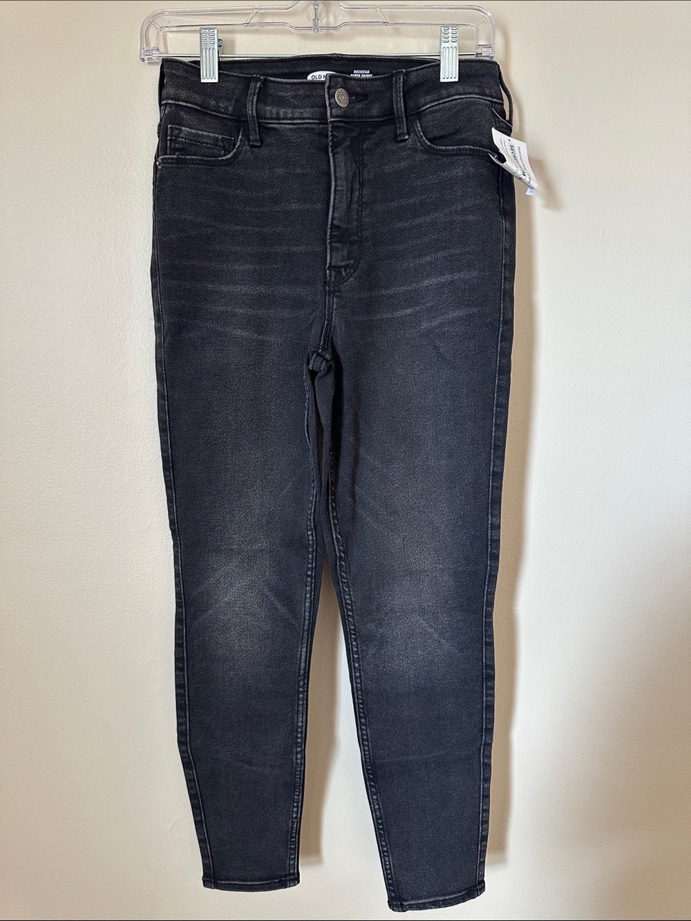 Old navy rockstar super skinny extra- high rise jeans